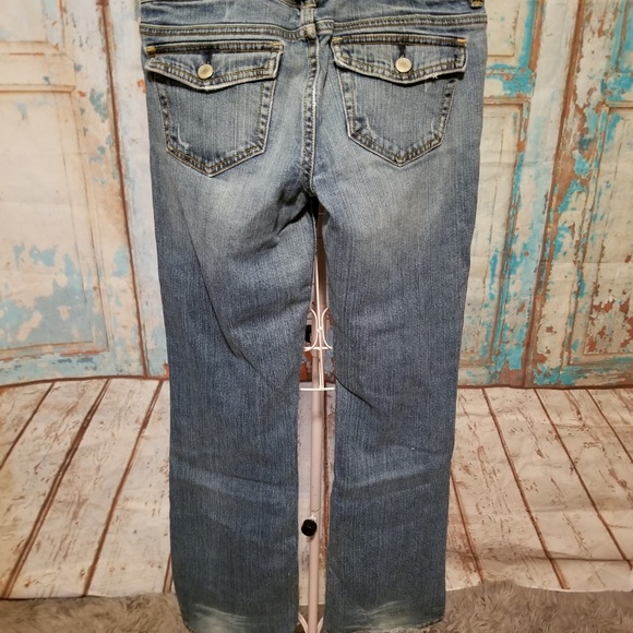 American Eagle Jeans With Destruction Size 6 - Picture 4 of 6